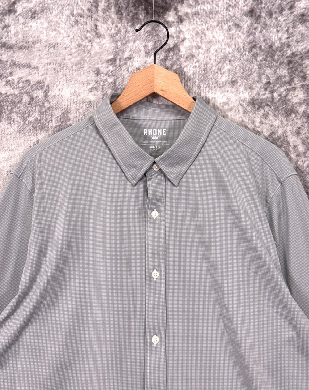 Rhone Commuter Slim Fit Shirt XXL Mens Fine Italian Fabric
